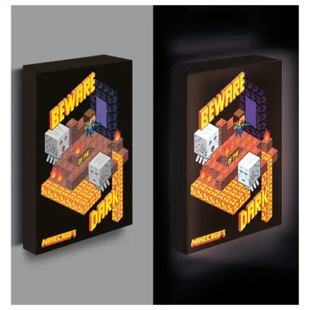 Minecraft svjetleće platno 40x30 cm fotografija proizvoda