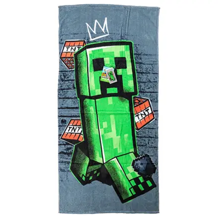 Minecraft Metro Art Creeper ručnik fotografija proizvoda