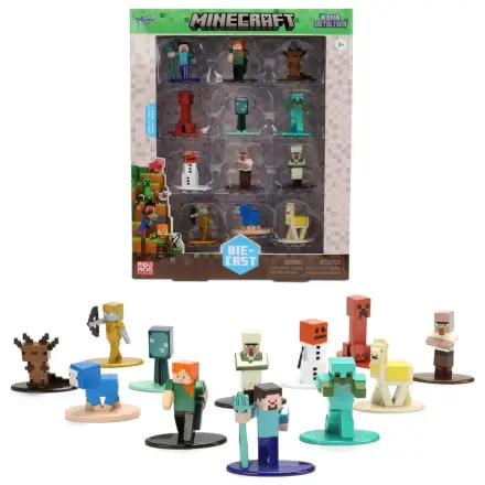 Minecraft Nano Metalfigs Mini figure pakiranje od 12 komada fotografija proizvoda