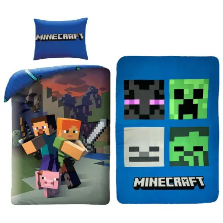 Minecraft Steve i Alex navlaka za poplun i set deka od flisa fotografija proizvoda