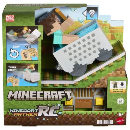 Minecraft RC Vozilo Steve u Minecartu fotografija proizvoda
