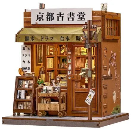 Model komplet minijaturne kućice Antique Bookery of Kyoto 18 x 15 cm fotografija proizvoda