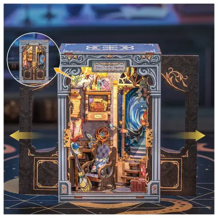 MINIJATURNA KUĆA DIY Soul Travel Agency 97 komada + LED Svjetlosni set za izgradnju fotografija proizvoda