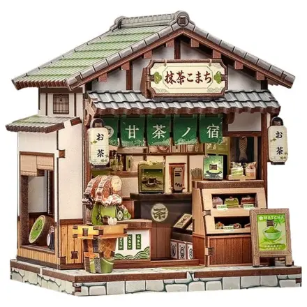 Miniaturni Model Kuće Kit Kyoto Matcha Cottage 11 x 9 cm fotografija proizvoda