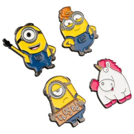 Minions set od 4 značke fotografija proizvoda