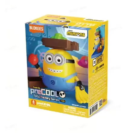 Minions Blokees PreCool Jelly Factory Series 1 Plastični Model Kit 02 Otto the Fruit handler fotografija proizvoda