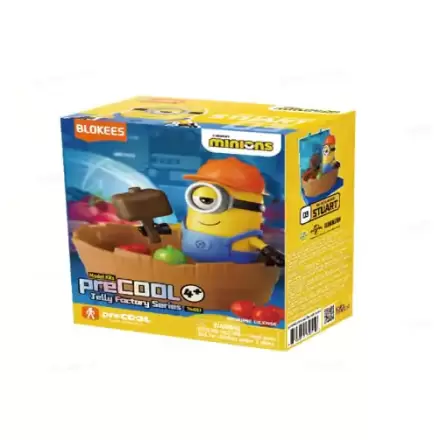 Minions Blokees PreCool Jelly Factory Series 1 Plastični model komplet 03 Stuart the Jelly maker fotografija proizvoda