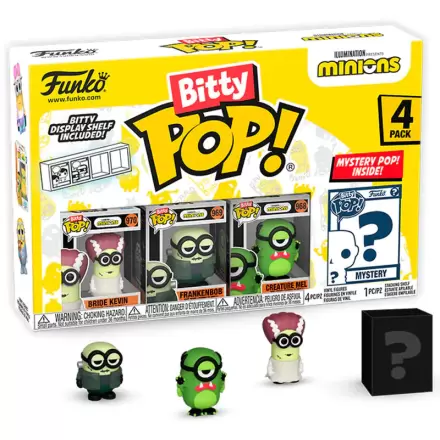 Minions Bitty Funko POP! Vinilna figura 4-Pack Frankenbob 2,5 cm termékfotója