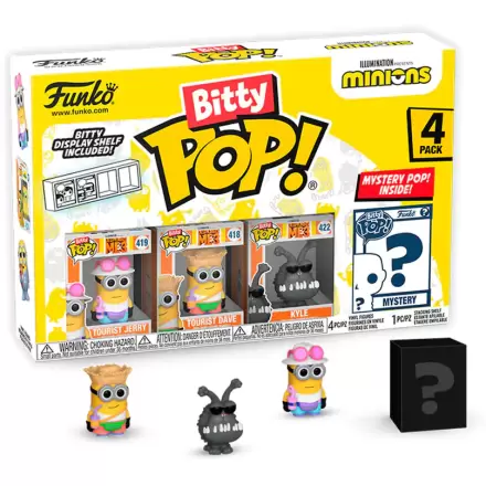 Minions Bitty Funko POP! Vinil Figura 4-Pack Young Gru 2,5 cm termékfotója