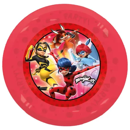Miraculous Hero Micro Premium plastični ravni tanjur, set od 4 komada, 21 cm fotografija proizvoda