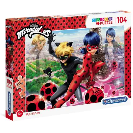 Miraculous Lady Bug puzzle 104 komada fotografija proizvoda