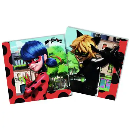 Miraculous Ladybug, Ladybug and Cat Noir adventures salvete 20 kom fotografija proizvoda