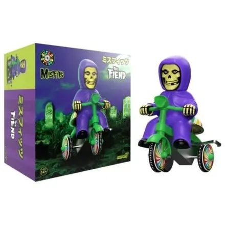 Misfits Super Cycles Vehicle Fiend (Ljubičasto sa zelenim triciklom) fotografija proizvoda