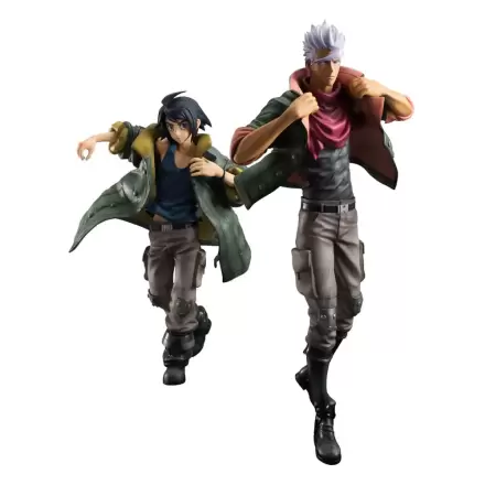 Mobile Suit Gundam Iron-Blood Orphans G.E.M. Series PVC kip Mikazuki Augus & Orga Itsuka 26 cm fotografija proizvoda