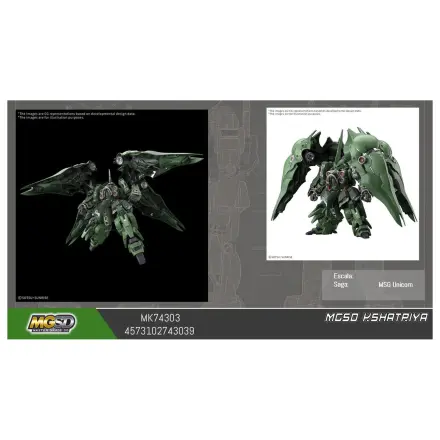 Mobile Suit Gundam MGSD Master Grade SD - MGSD Kshatriya komplet modela fotografija proizvoda