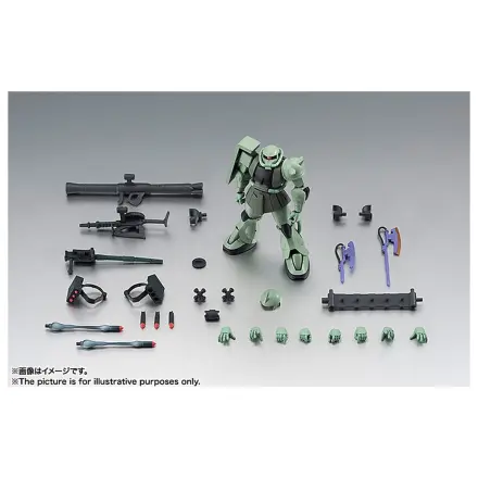 Mobile Suit Gundam Robot Spirits MS 06 Zaku ver ANIME Reissue figura od 12,5 cm fotografija proizvoda