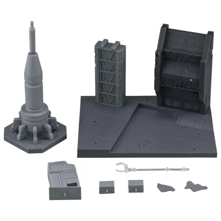Mobile Suit Gundam SEED Realistic Model Series Diorama G Structure GS06M Heliopolis Battle Stage Material Color Edition 18 cm fotografija proizvoda