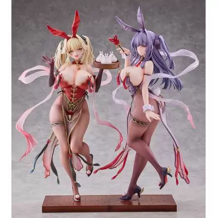 Moehime Union kipovi 1/4 Cheongsam Bunny Yuri & Stella 45 cm termékfotója