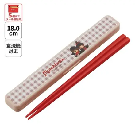 Monchhichi Set štapića za jelo u kutiji 18 cm fotografija proizvoda