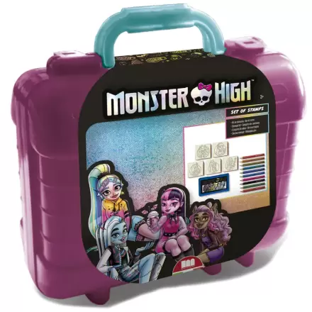 Monster High set uredskog materijala za putovanja 19 kom termékfotója