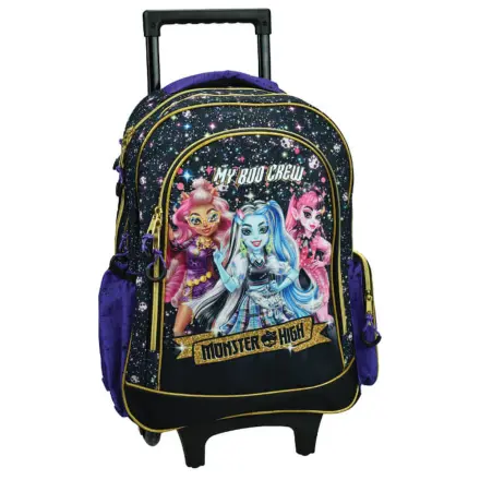 Monster High Crew školska torba na kotačima, torba 46 cm fotografija proizvoda