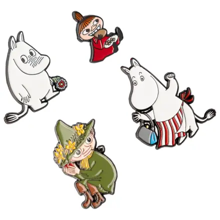 Moomin set od 4 pina fotografija proizvoda