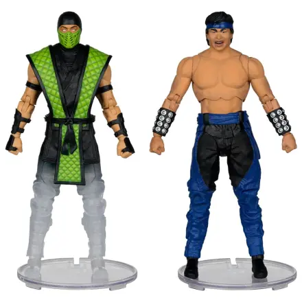 Mortal Kombat akcijska figura paket od 2 komada Liu Kang vs. Reptile (Klassics) 18 cm fotografija proizvoda