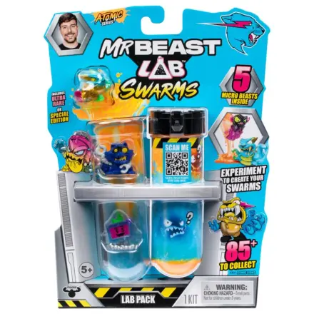 Mr. Beast Lab Swarms Series 2 Mini figure 5er-Pack Atomic Series 2,5 cm fotografija proizvoda