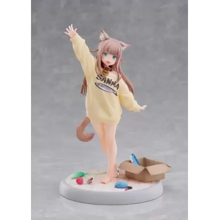 Moj Mačak je Kawaii Djevojka Kip 1/6 Kinako Play With Ver. AmiAmi 21 cm fotografija proizvoda