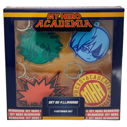 My Hero Academia set 4 privjeska za ključeve termékfotója