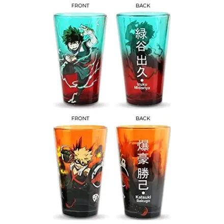 My Hero Academia Izuku & Bakugo set od 2 čaše 450ml fotografija proizvoda