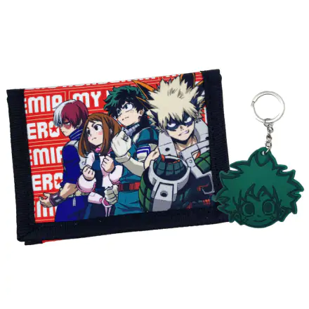 My Hero Academia set novčanik + privjesak za ključeve termékfotója