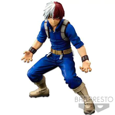 My Hero Academia Colosseum Modeling Academy Super Master Stars Piece Kip Shoto Todoroki 21 cm termékfotója