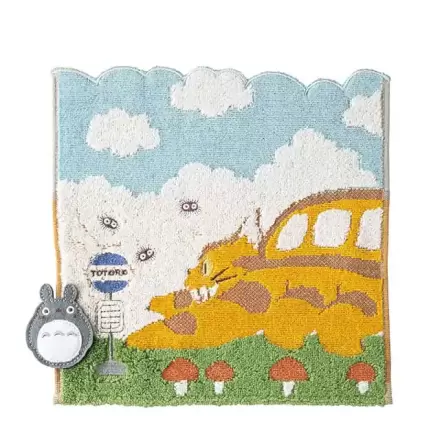 My Neighbor Totoro Mini Ručnik Catbus on it's way 25 x 25 cm termékfotója