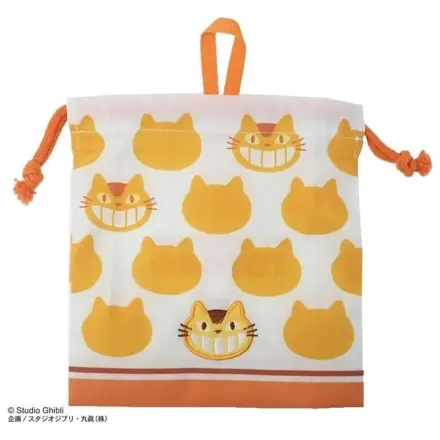 My Neighbor Totoro vrećica za pohranu rublja Catbus Silhouette 20 x 19 cm fotografija proizvoda