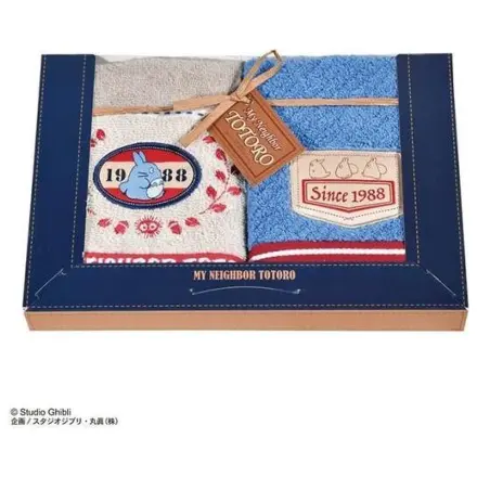 My Neighbor Totoro Totoro Denim Stitch set ručnika fotografija proizvoda