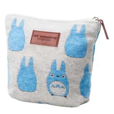 My Neighbor Totoro Pouch Totoro Silhouette Blue - Torbica Totoro Silhouette Blue fotografija proizvoda