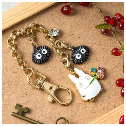 My Neighbor Totoro Bijeli Totoro i Voće privjesci na lančiću fotografija proizvoda