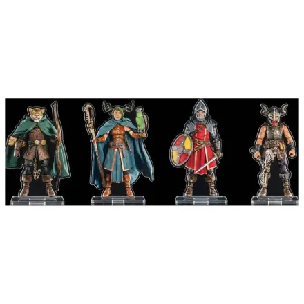 Mythic Legions Akrilni stalci 4 komada Heroic Set B 3 cm fotografija proizvoda
