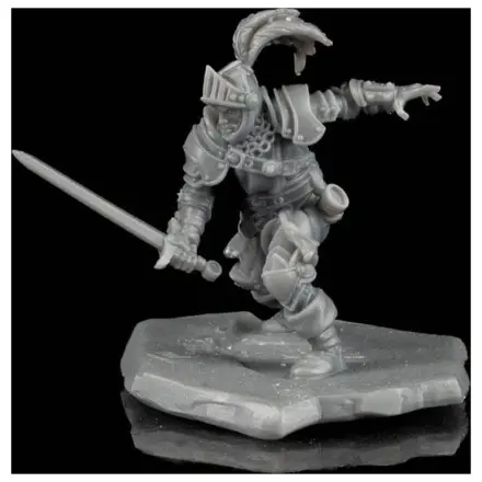 Mythic Legions Mini figure set od 4: Herojski set B neobojani 3 cm fotografija proizvoda