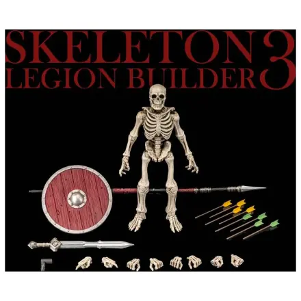 Mythic Legions: Reinforcement 3 akcijska figura Skeleton Legion Builder 3 fotografija proizvoda