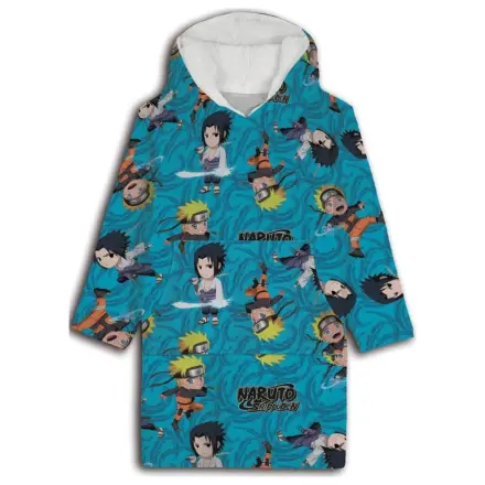 Naruto Chibi nosivi plišani poncho pokrivač od flisa za 7-14 godina fotografija proizvoda