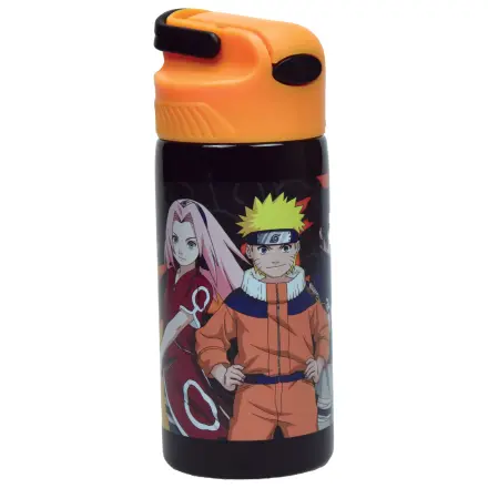 Naruto Fire aluminijska boca za vodu sa slamkom i vješalicom 500 ml fotografija proizvoda