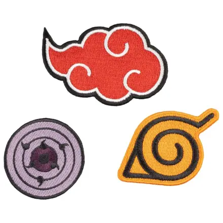 Naruto Shippuden set od 3 zakrpe fotografija proizvoda