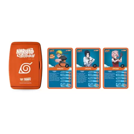 Naruto Shippuden Collectible Card Game Top Trumps Kviz Anime Kolekcionarski *Njemačka verzija* termékfotója