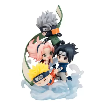 Naruto Shippuden FigUnity PVC Mini Kip Okupljamo se ovdje, Team 7 13 cm (s poklonom) termékfotója