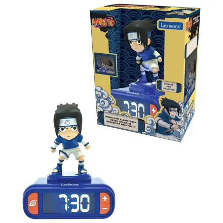 Naruto Shippuden Sasuke 3D noćno svjetlo digitalni budilica fotografija proizvoda