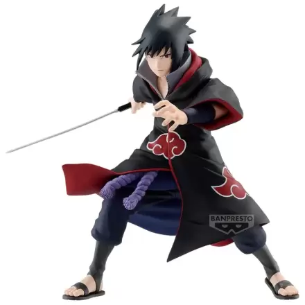 Naruto Shippuden Sasuke Uchiha IV Vibration Stars figura 15 cm termékfotója