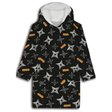 Naruto Shuriken odrasli nosivi plišani flis pokrivač poncho fotografija proizvoda
