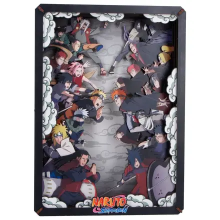 Naruto Set za modeliranje Drveno kazalište Borba (Veliki) 26 cm fotografija proizvoda